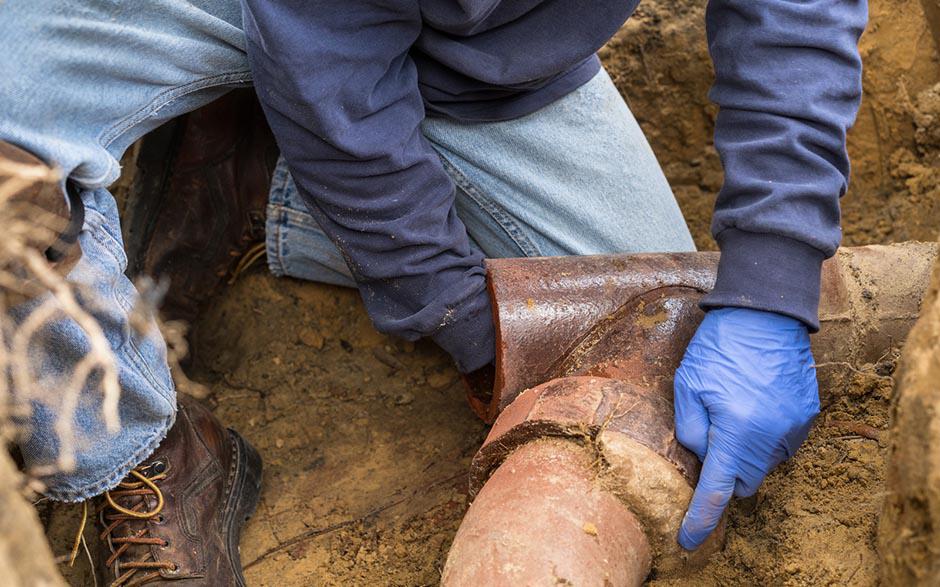 travaux assainissement Les Granges-le-Roi